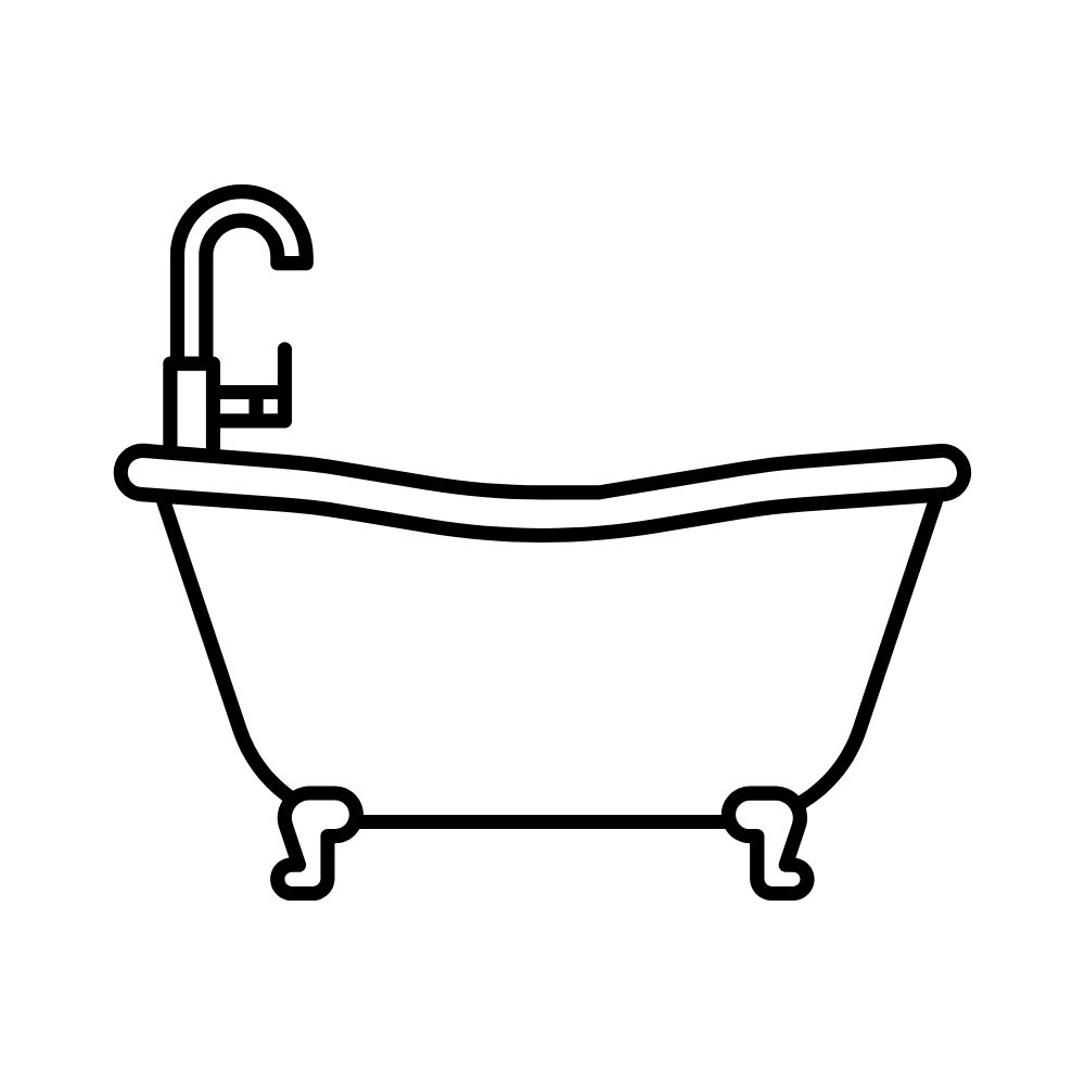 Freistehende Wanne
